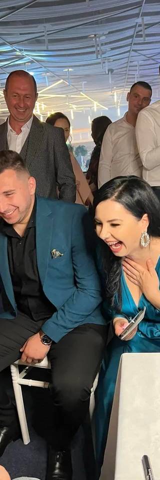 Moment vesel în jurul caricaturistului